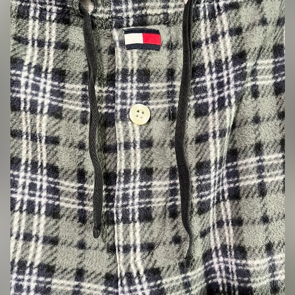 Tommy Hilfiger Men’s Plaid Fleece Lounge Pants – Size Small – Flawed - Picture 5 of 14